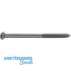 Spanplattenschraube Senkkopf 6.0x140 Teilgewinde Torx 25 Edelstahl A2