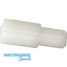 Steckbodentrger KU, Bohr  5 mm, Kunststoff wei, VPE 100 ST