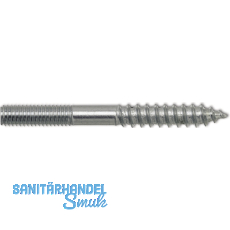 Stockschraube 4x 30 verzinkt ohne Schlsselflche