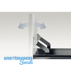 HETTICH SYSTEMA TOP 2000 Blendensttzen verstellbar, Stahl schwarz