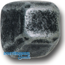 KWS Hutmutter eckige Form - 10 x 12mm, M 8, Schmiedeeisen schwarz