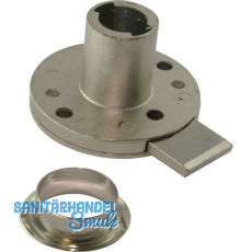 HEKNA 508 Zylinder-Kastenschloss Lade, Dornma 30 mm, Zamak