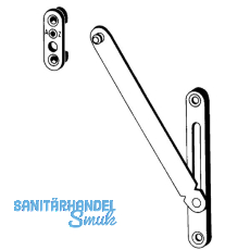 Falzschere, 200 mm, Stahl verzinkt