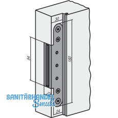 Abdeckwinkel VX 7560 KK, Edelstahl