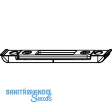Fallenschließteil für MF, Falzluft 4 mm, Stahl verzinkt silberfärbig B 20 Fallenschließteil für MF, Falzluft 4 mm, Stahl verzinkt silberfärbig B 20