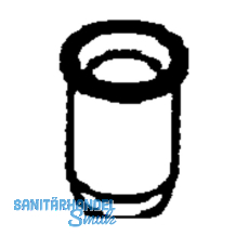 Trkantriegel m. Schlieblech und Buchse f. Stulpbreite 16 mm, silberfrbig