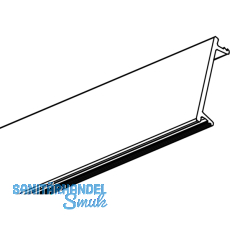 Profilabdeckung Aufbau MEC-1, MEC-3, 3000mm transparent