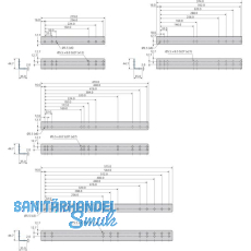 ACCURIDE 635XX Winkelsatz, Lnge 575 mm