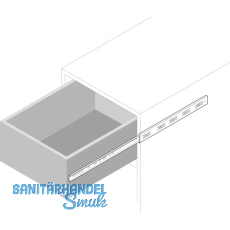 ACCURIDE 2132 Kugelkfigfhrung - Teilauszug, Schienenlnge 600 mm