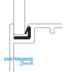 Glasdichtung Standard, Kunststoff transparent