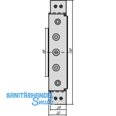 Aufnahmeelement VX 7611-3D, Edelstahl