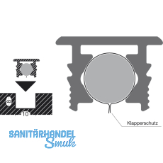 Plano Top "Mega" Ausrichtbeschlag, Flgelhhe 2375-2650 mm, Einzelverpackung