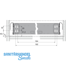 HETTICH SYSTEMA TOP 2000 Blendenbefestigungsschraube,  5 x 16 mm, Stahl