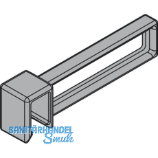 BLUM AMBIA-LINE Lngsteiler Kunststoff Oriongrau matt