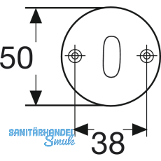 SCH - LINE Drckergt. EUROPA - auf Ros. BB, TS38 - 42, silber eloxiert