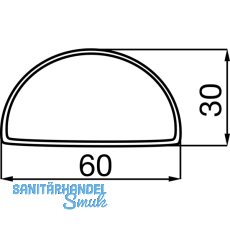 T 3000 Tischgestell Seitenteil (li/re) T- Fu; H: 712mm; T:750mm; RAL 9006 Tiger