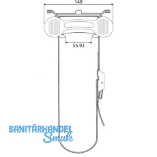 CPU-Halter Modell 005, Farbe schwarz