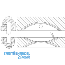 LAMELLO Clamex P Medius 14/10 Mittelwand-Verbinder, Inhalt 80 Paar