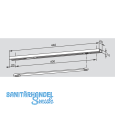 Gleitschiene G96 N20 K8/K12, links