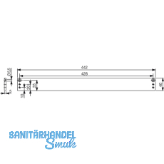 Montageplatte DORMA G-N 40 mm für TS 91/92/93, silber Montageplatte DORMA G-N 40 mm für TS 91/92/93, silber