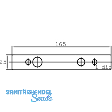 Oberes Lager DORMA PT 21 m. hochdrehbarem Bolzen  15 mm, Edelstahl (01.118)