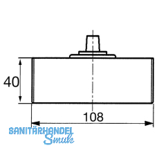 Bodentrschlieer DORMA BTS 84, EN 3 mit Feststellung 90