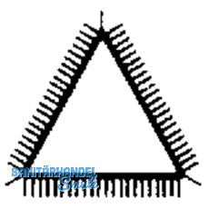 BLU-DAN Dreikantfeile schlicht 100 mm