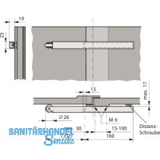 Mitnehmerklappe MK Basis-1, Stahl verzinkt
