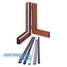 Falzdichtung Sedur- Fix-K, 12 x 7 mm, Kunststoff braun