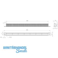 Wetterschutzgitter FRESH 42 auen, Kunststoff RAL 9010