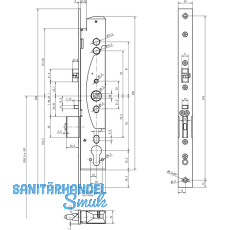 Mediator Schloss PZ 92, DM 35 mm, Stulp 24 x 300 mm (609-202PZ-----1)