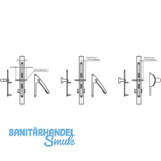 Drckerstift geteilt, LI 85 x LA 85 mm, krzbar