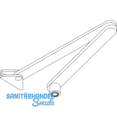 Normalgestnge o. Feststellung fr TS 2000/4000, silber