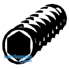 SECOTEC Gewindestift zur Drckerbefestigung M 6X7 mm SB-4 BL1