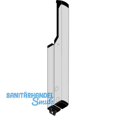 Handhebel OL 90 N Hub 54 mm, Aluminium silber eloxiert