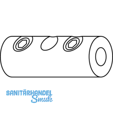 Stangenkupplung OL 90 N, Stahl verzinkt Stangenkupplung OL 90 N, Stahl verzinkt