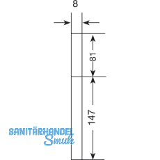 GRUNDMANN Wechselgarnitur WG 1700L PZ88 auf LS, Alu silber eloxiert