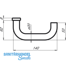 GRUNDMANN Drckerlochteil GEOS - 1754 D8K, 9, mit Drckerros., Edst.
