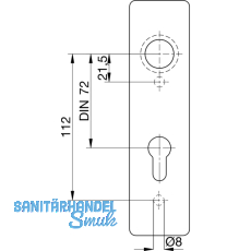 GRUNDMANN FH-Drckergt. GEOS 1754/D52K - auf Kurzschild PZ72, TS61-66, SE.