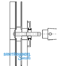 GRUNDMANN Wechselstift GEOS 241, 105, TS 56-65, VK 8, 5, Stahl verzinkt