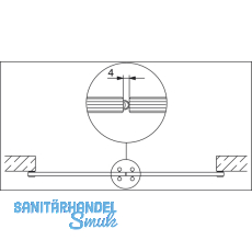 Gummiprofil Glaskantenschutz HAWA, 10 m, Kunststoff transluzent