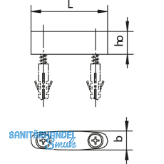 Bodenfhrung Helm 216, Nylon