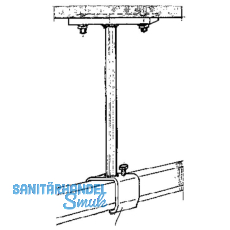 bersteckmuffe f. bauseitige Schweikonstruktion HELM 1104, M6 x 10, Stahl blank
