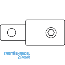 Kupplungsstck SPG 200 A, Stahl verzinkt
