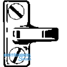 Stangenfhrung HAUTAU FL 190 Nr.3, Kunststoff grau (OL 35655)