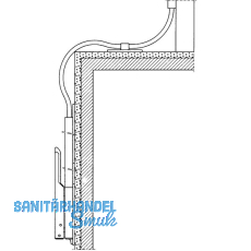 Zubehr HAUTAU FL 190 fr flexible bertragung, wei