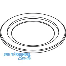 Bodenhlsen mit Deckel, Stahl verchromt
