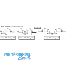 Teleskopbeschlag HAWA-Telescopic 80/2, 2-flg. Flgelb. 500-1200 mm