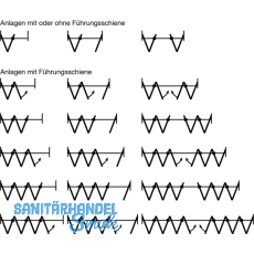 HAWA-Variofold 80/H Grundgarnitur, m. Drehlager und Fhrung