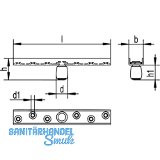 Fhrungsrolle HELM 449 F, Stahl gelb passiviert